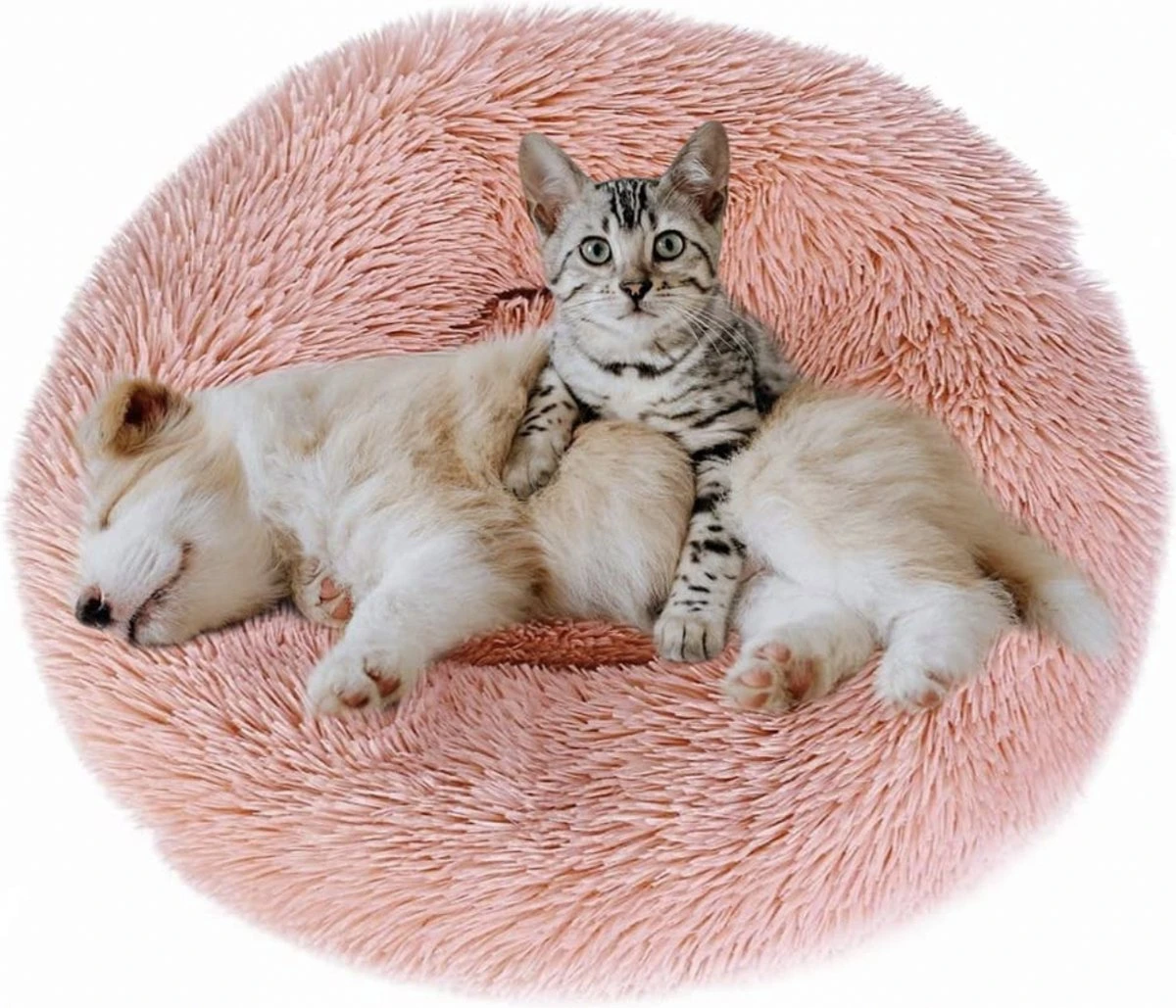 Eastlion Hondenmand Fluffy Pluche Donut,Rond Warm Huisdier Hond bed Comfortabel Slaapzak Puppy Kattenmand Kussen Nest Knuffelbed hondensofa Wasbaar,Roze (XL:80cm) Eastlion Hondenmand Fluffy Pluche Donut,Rond Warm Huisdier Hond Bed Comfortabel Slaapzak Puppy Kattenmand Kussen Nest Knuffelbed Hondensofa Wasbaar,Roze (XL:80cm) -Bekende Hondenspullen Winkel Eastlion Hondenmand Fluffy Pluche DonutRond Warm Huisdier Hond bed Comfortabel Slaapzak Puppy Kattenmand Kussen Nest Knuffelbed hondensofa WasbaarRo