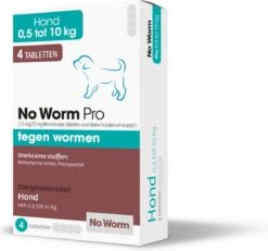 Emax Exil No Worm Pro – Kleine Hond – 4 Tabletten